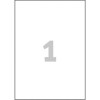 Etykiety ZF LK 210x297 A4 25 ark. TRANSPARENTNE Etykiety ZF LK 210x297 A4 25 ark. TRANSPARENTNE
