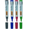 Marker permanentny BIC komp. 4 kolorów końcówka ścięta Marker permanentny BIC komp. 4 kolorów końcówka ścięta